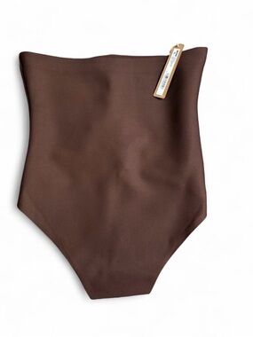 SKIMS Body CS High-Waisted Thong in Cocoa